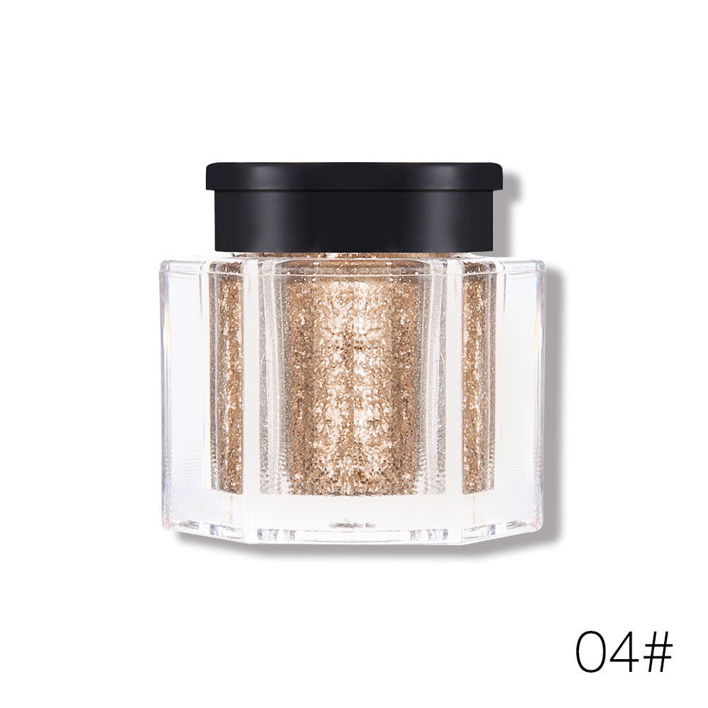 HKM-293779 Polarized Diamond Eyeshadow Powder - 8 Vibrant Colors Including Purple, Gold, Green, and More