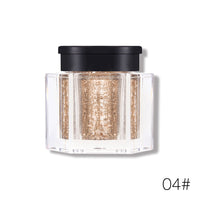 HKM-293779 Polarized Diamond Eyeshadow Powder - 8 Vibrant Colors Including Purple, Gold, Green, and More