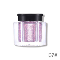 HKM-293779 Polarized Diamond Eyeshadow Powder - 8 Vibrant Colors Including Purple, Gold, Green, and More