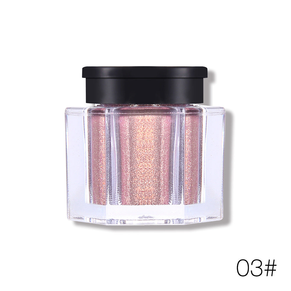 HKM-293779 Polarized Diamond Eyeshadow Powder - 8 Vibrant Colors Including Purple, Gold, Green, and More