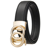 HKM-166803 Luxury Leather Women's Belt – Designer Styling for Every Occasion