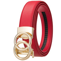 HKM-166803 Luxury Leather Women's Belt – Designer Styling for Every Occasion