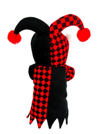 HKM-815763 Funny Clown Costume for Pets - Soft Two-Legged Apparel with Hat, Ideal for Halloween and Parties