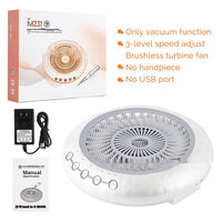 HKM-513363 Low Noise Turbofan Nail Dust Remover in Gray