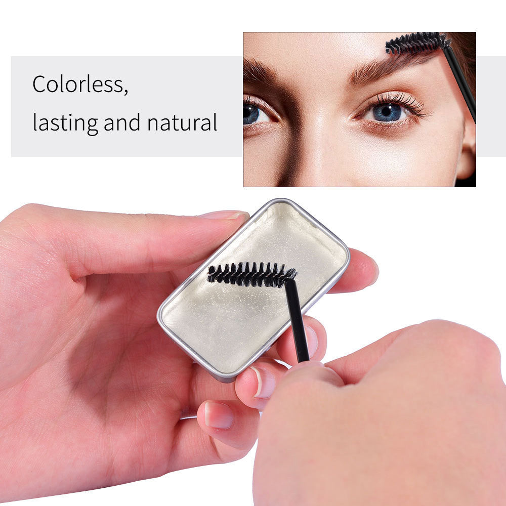 HKM-128787 Natural Wild Eyebrow Styling Soap - Clear and Transparent Eyebrow Cream, 20g