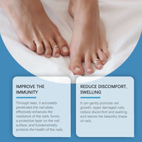 HKM-446675 Nail Repair Device for Gentle Treatment of Damaged Nails and Surface Care
