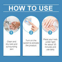 HKM-446675 Nail Repair Device for Gentle Treatment of Damaged Nails and Surface Care