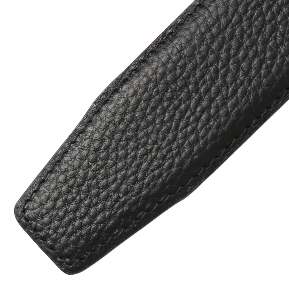 HKM-952083 Perforated First Layer Cowhide Belt Strip for Crafting and DIY Projects - Model LY34-3632