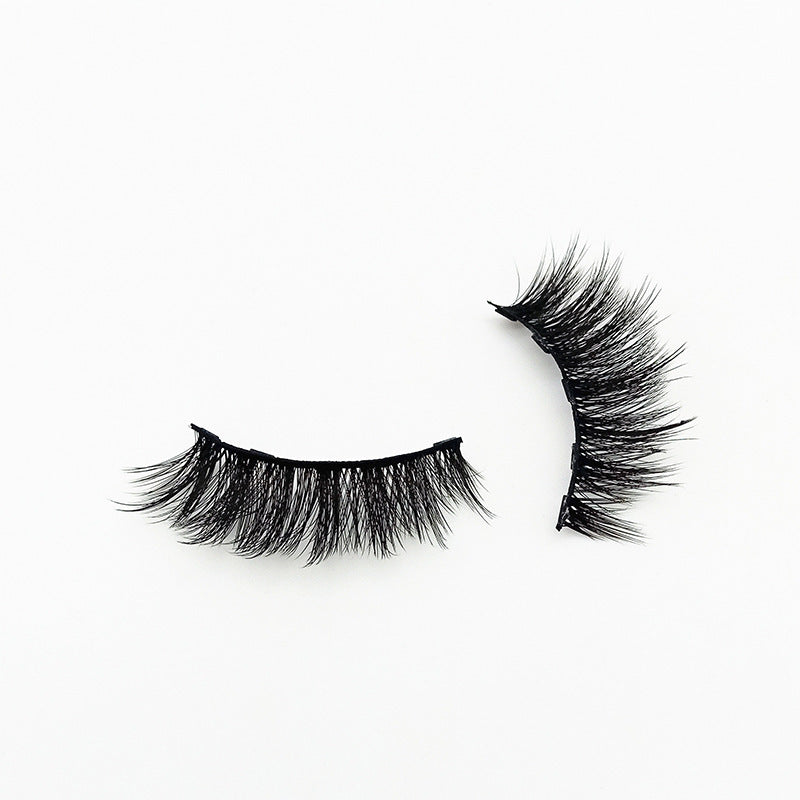 HKM-174227 3 Pairs of Magnetic False Eyelashes with Liquid Eyeliner and 3D Technology