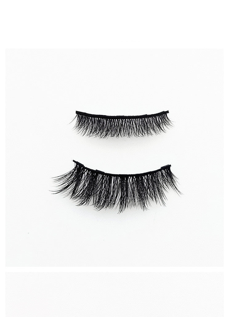 HKM-174227 3 Pairs of Magnetic False Eyelashes with Liquid Eyeliner and 3D Technology
