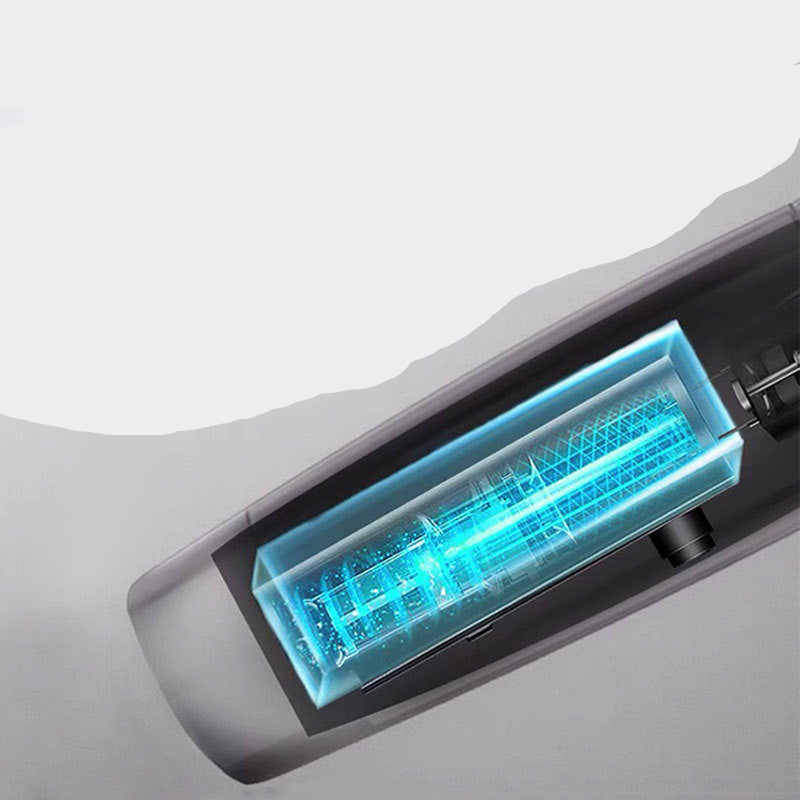 HKM-330835 Electric Hair Clipper with Titanium and Ceramic Blades, Waterproof Design, LED Display, and Rechargeable Battery
