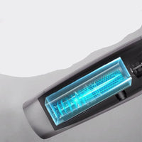 HKM-330835 Electric Hair Clipper with Titanium and Ceramic Blades, Waterproof Design, LED Display, and Rechargeable Battery
