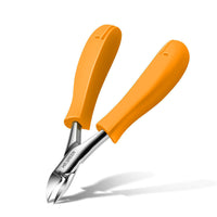 HKM-642131 Single Thick Gray Toenail Clipper with ABS Resin Handle and Stainless Steel Blades