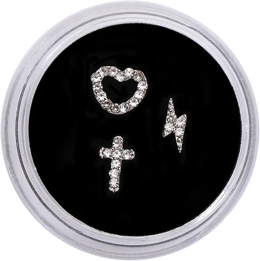 JMT-102218 Crystal Tooth Gems Jewelry Set with Decorative Box for Tooth Decoration