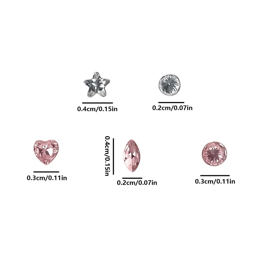 JMT-102218 Crystal Tooth Gems Jewelry Set with Decorative Box for Tooth Decoration