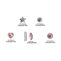 HKM-539219 Crystal Tooth Gems Jewelry Set with Decorative Box for Tooth Decoration