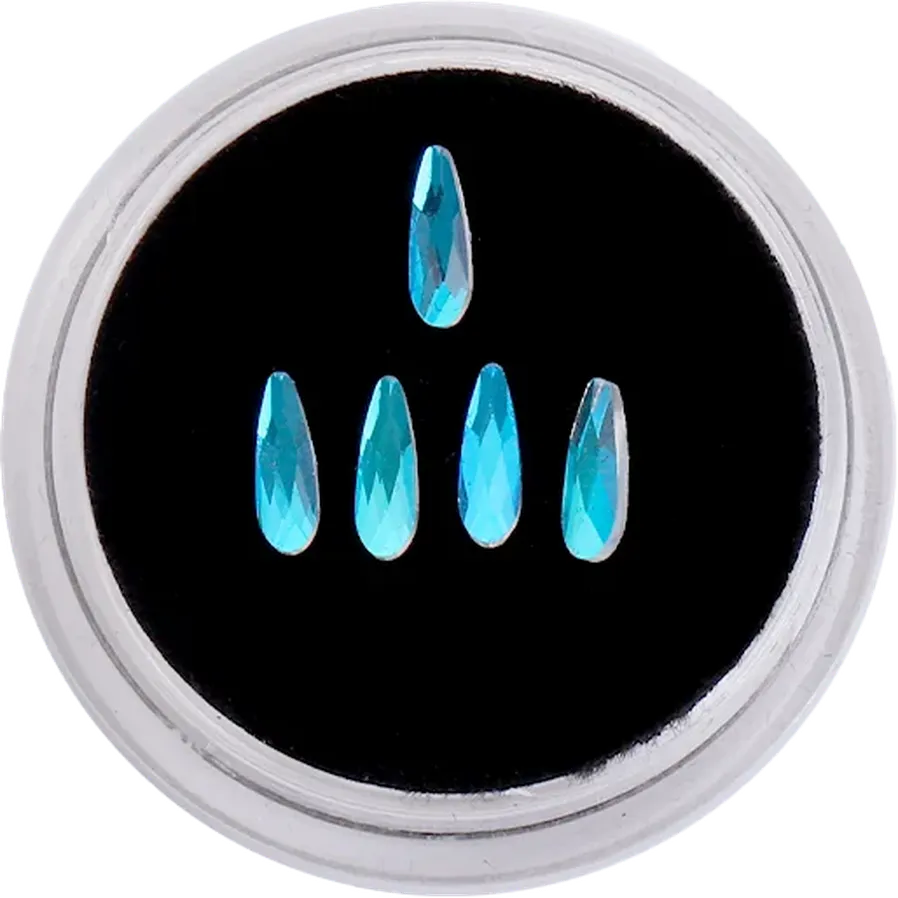 JMT-102218 Crystal Tooth Gems Jewelry Set with Decorative Box for Tooth Decoration