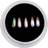 HKM-539219 Crystal Tooth Gems Jewelry Set with Decorative Box for Tooth Decoration