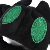 HKM-373139 Cartoon Black Bat Hat for Cats and Dogs - Wool Headdress Costume for All Seasons