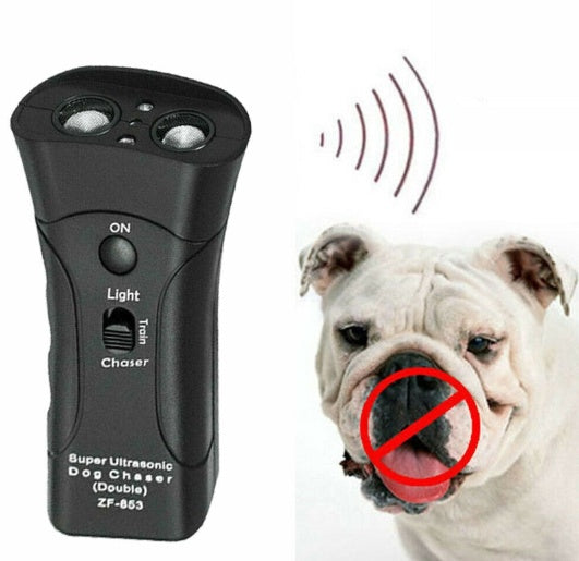 HKM-614803 Ultrasonic Dog Training and Safety Flashlight with Repellent Function