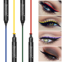 HKM-117779 Two-Color Double-Headed Eyeliner Stamp Pen for Easy Precision Application