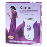 HKM-198611 Rechargeable Women's Shaver for Smooth Skin, Ideal for Underarms, Hands & Feet