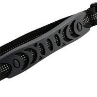 HKM-489875 Adjustable 4-6 FT Bungee Dog Leash with Car Seatbelt, Heavy Duty Reflective Design for Large and Medium Dogs