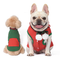 HKM-676307 Casual Dralon Vest for Dogs in Green and Red - Various Sizes Available