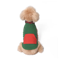 HKM-676307 Casual Dralon Vest for Dogs in Green and Red - Various Sizes Available