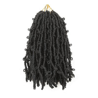 HKM-872915 Short Curly Wig for Ladies - 12 Inch Low Temperature Flame Retardant Silk, Versatile for Any Face Shape