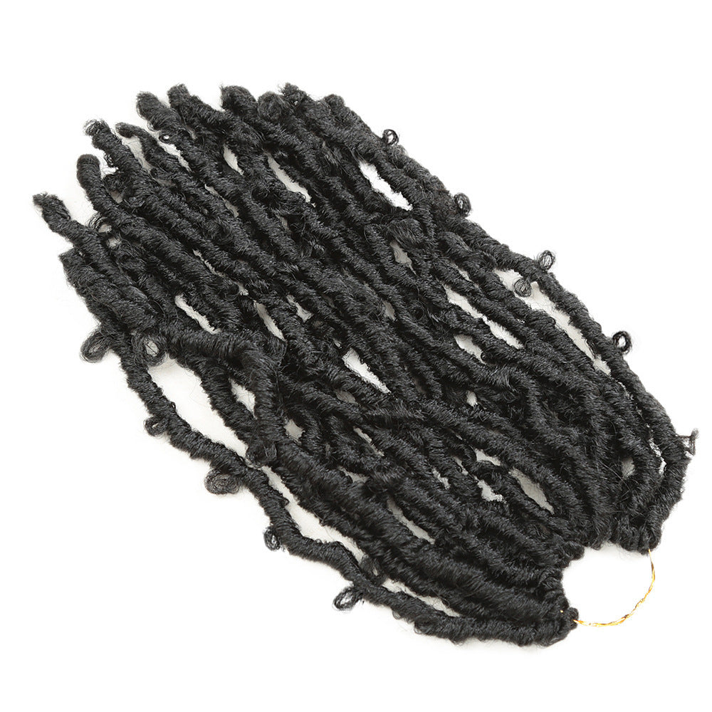 HKM-872915 Short Curly Wig for Ladies - 12 Inch Low Temperature Flame Retardant Silk, Versatile for Any Face Shape