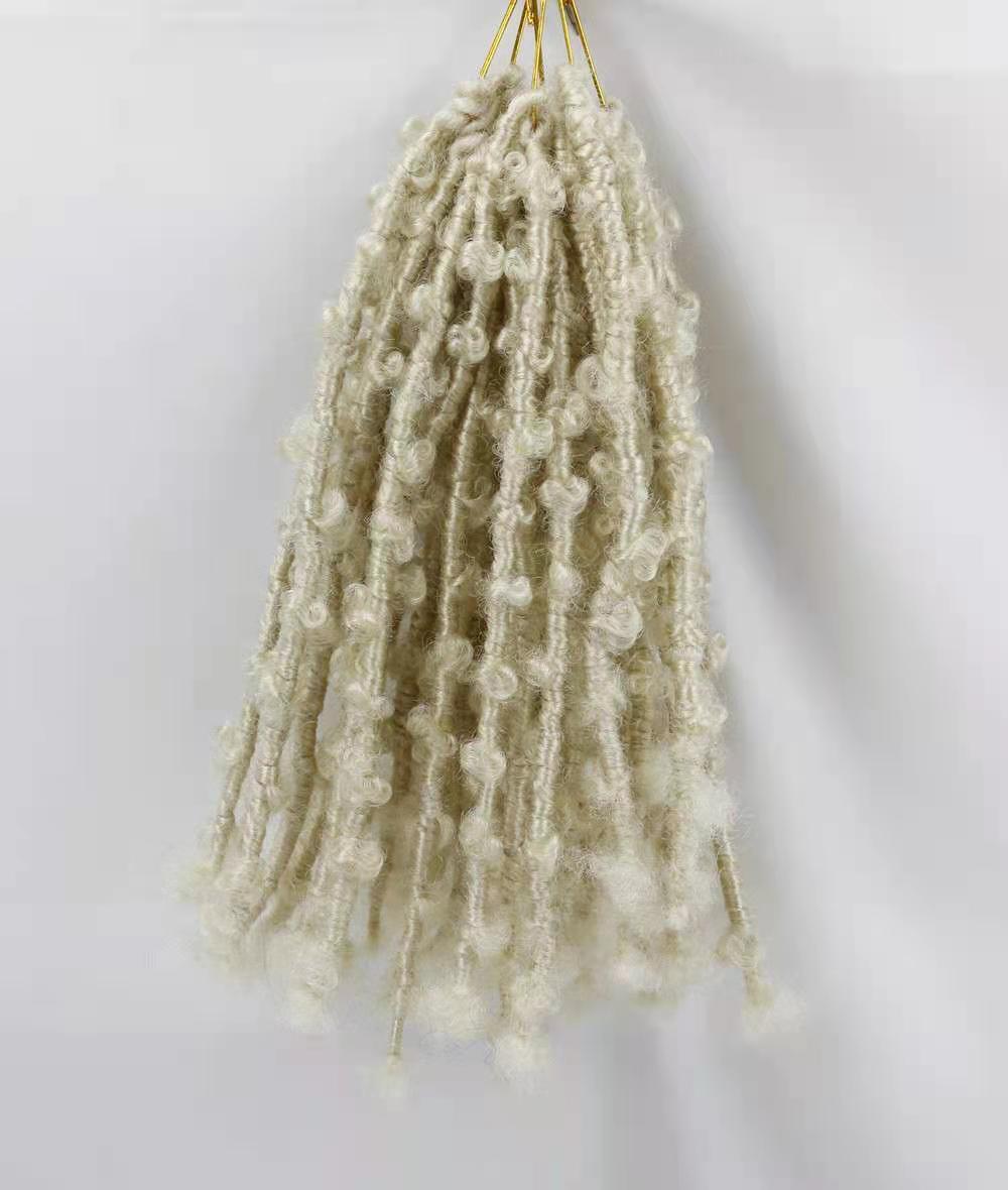 HKM-872915 Short Curly Wig for Ladies - 12 Inch Low Temperature Flame Retardant Silk, Versatile for Any Face Shape