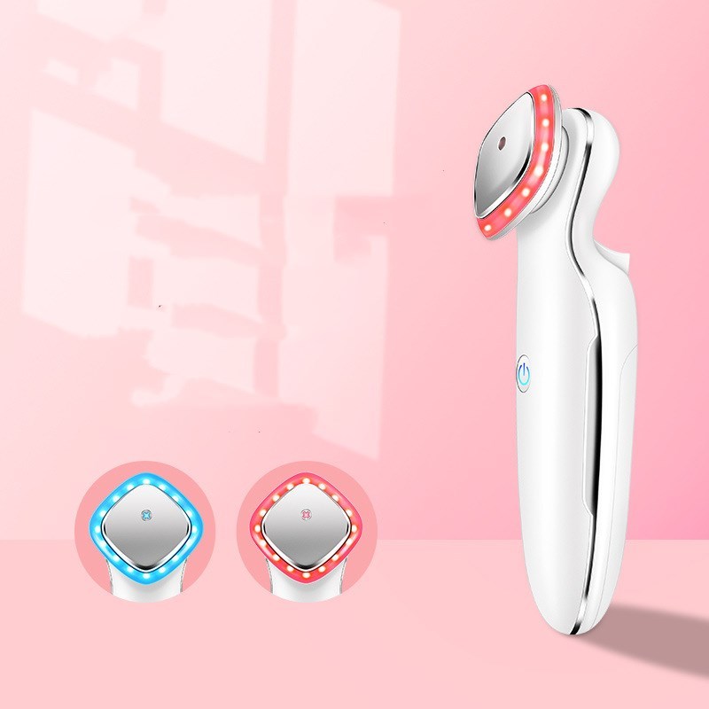 HKM-148243 Home Facial Photon Rejuvenation Device with Red and Blue Light Therapy, EMS, Vibration, and Heating Functions