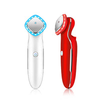 HKM-148243 Home Facial Photon Rejuvenation Device with Red and Blue Light Therapy, EMS, Vibration, and Heating Functions