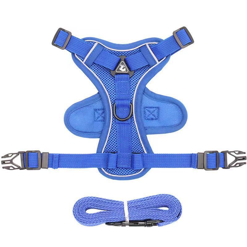 HKM-979411 Reflective Anti-Slip Dog Leash with Traction - Available in Multiple Colors