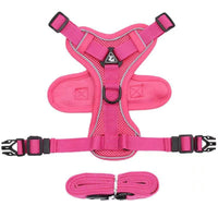 HKM-979411 Reflective Anti-Slip Dog Leash with Traction - Available in Multiple Colors