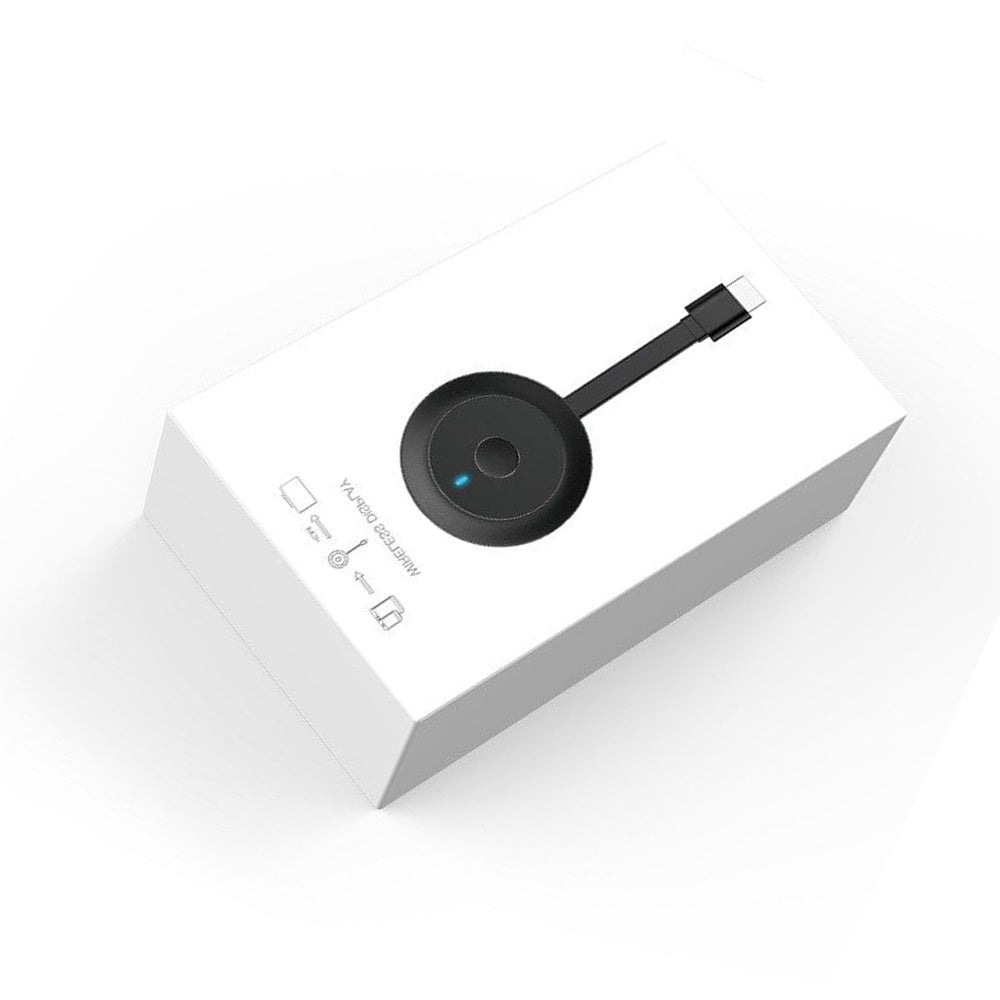 KTX-852755 Dual-Band Wireless WiFi Connector for TVs and Projectors, 1920x1080 Resolution, HDMI Output, 5G Storage