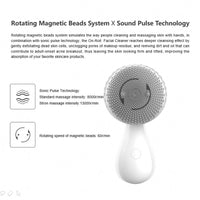 HKM-179859 Magnetic Beads Silicone Facial Cleansing Tool for Deep Skin Cleanse and Blackhead Removal