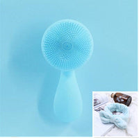 HKM-179859 Magnetic Beads Silicone Facial Cleansing Tool for Deep Skin Cleanse and Blackhead Removal