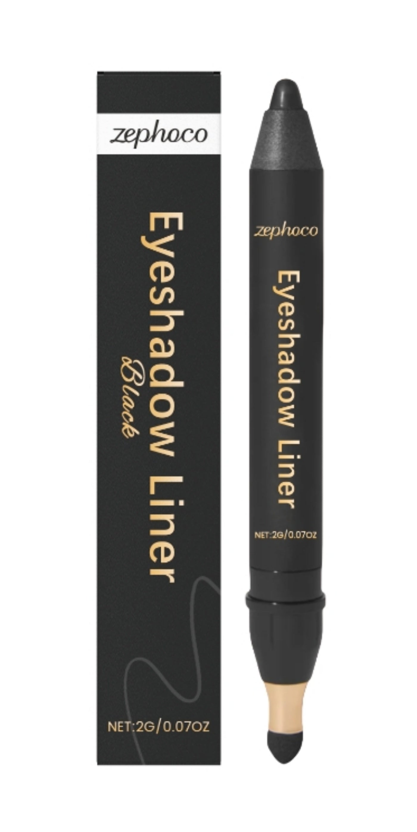 HKM-564819 Dual-Ended Eyeliner Pen with Mineral Ingredients & Shea Butter