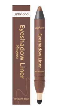 HKM-564819 Dual-Ended Eyeliner Pen with Mineral Ingredients & Shea Butter