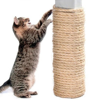 HKM-905107 Sisal Rope for Cat Scratching Posts - 6mm Diameter, Natural Fiber, 10FT to 66FT Options Available