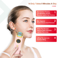 HKM-899091 Skin Rejuvenation Instrument for Wrinkle Removal and Whitening - USB Charged, ABS Material