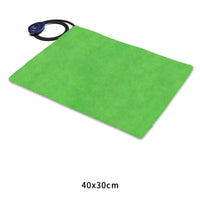 HKM-124947 Temperature Regulating Heating Pad for Pets - Electric Flannel Blanket, 40x30cm with Intelligent Temperature Control
