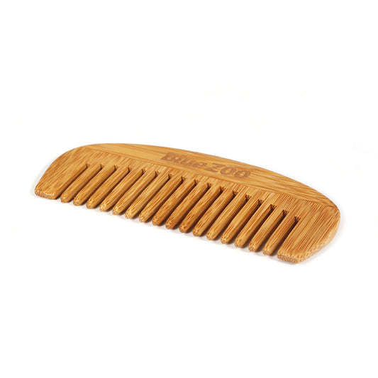 HKM-280787 Natural Bamboo Hair Comb for Scalp Massage and Anti-Static Styling Tool, 12x5.2cm, Suitable for All Hair Types