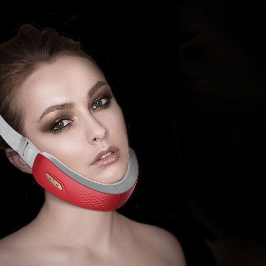 HKM-855507 Rechargeable Micro-current Facial Lifting Device with Color Light for Double Chin and V Face Massage
