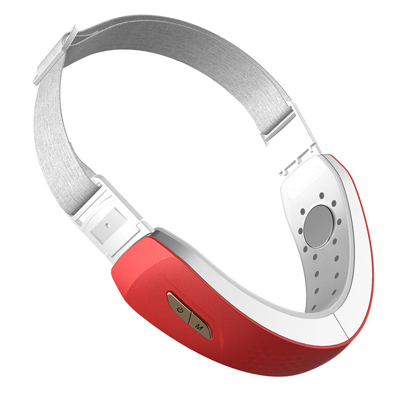 HKM-855507 Rechargeable Micro-current Facial Lifting Device with Color Light for Double Chin and V Face Massage