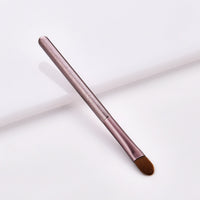 HKM-887059 12-Piece Makeup Brush Set with Nylon Bristles and Long Wooden Handles