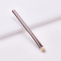 HKM-887059 12-Piece Makeup Brush Set with Nylon Bristles and Long Wooden Handles