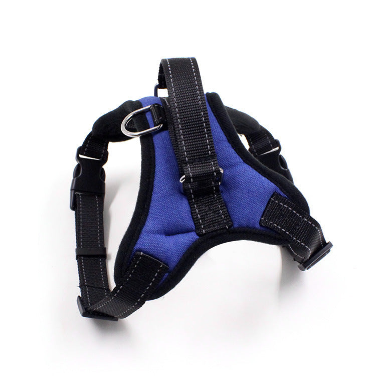 HKM-368019 Adjustable Nylon Pet Harness with Reflective Design for Dogs and Cats